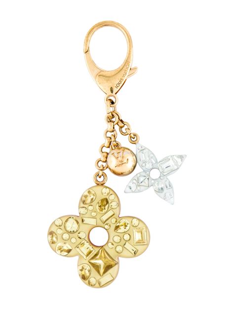 louis vuitton glam flower bag charm